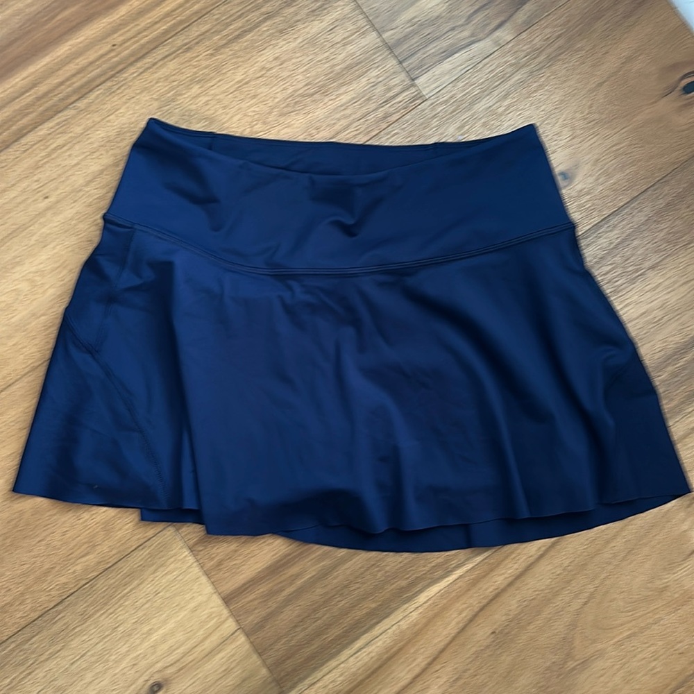 New With Tags Athleta Navy Tennis Skirt Size Large